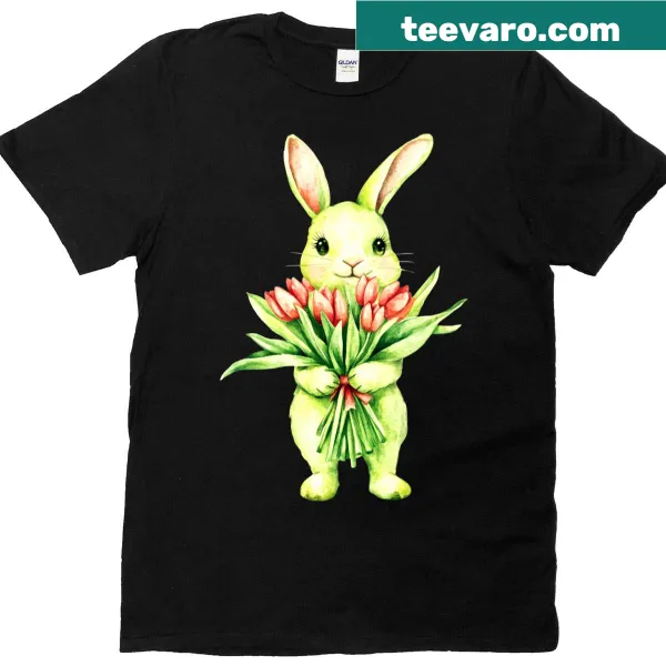 T-shirt with the phrase 'Life Is Better In Pastels' in a spring theme