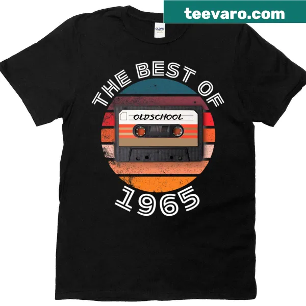 T-shirt with the phrase 'The Best Of 1965' celebrating a musical era
