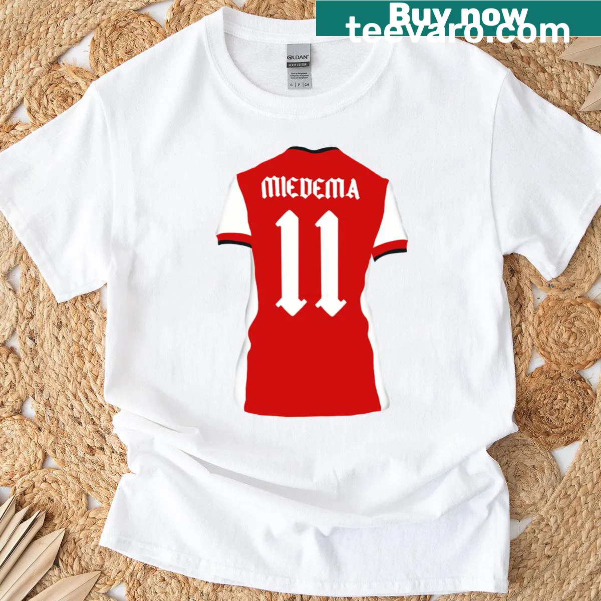 Illustrative graphic T-shirt by Vivianne Miedema showcasing creativity — on a men's t-shirt