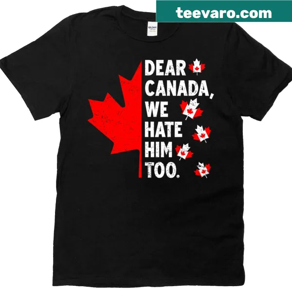 T-shirt with humorous political message about Canada