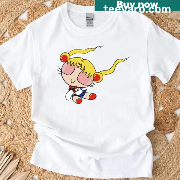 Illustration of a classic sailor with bubbles on a T-shirt