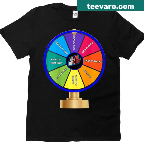 Humorous Close The Wheel typography t-shirt with bold design