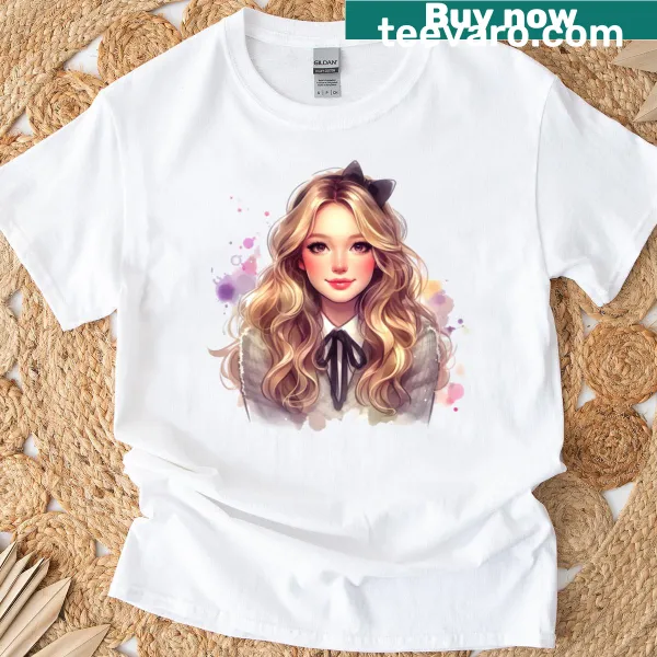 Iconic Gossip Girl Serena graphic on a classic T-shirt
