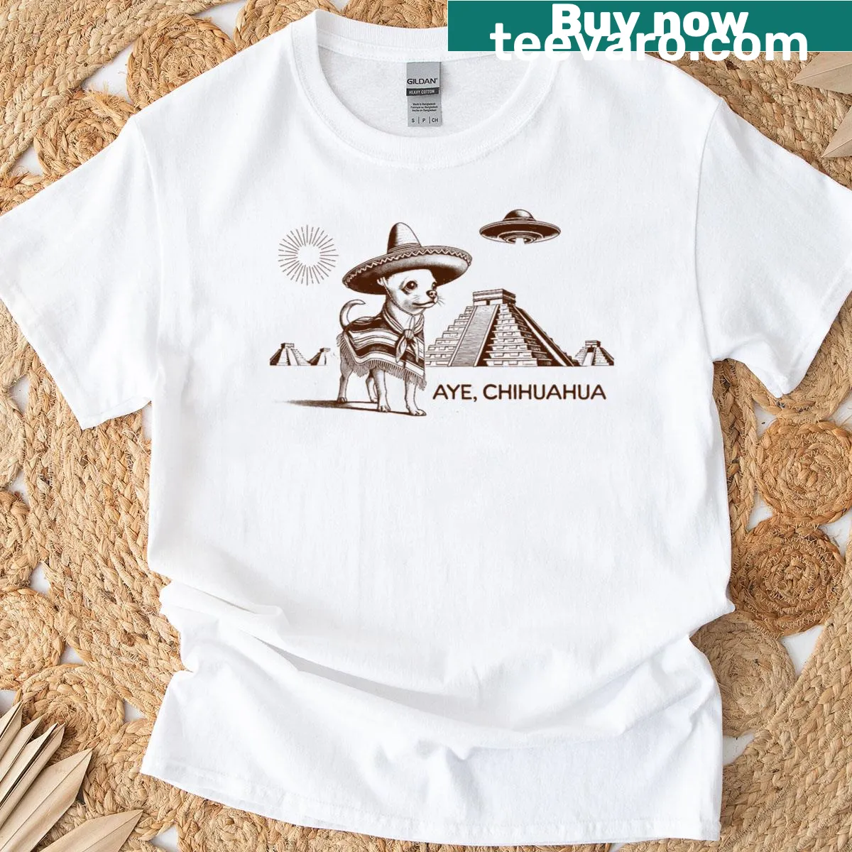 Inspirational t-shirt featuring the Armor of God from Ephesians. — on a men's t-shirt