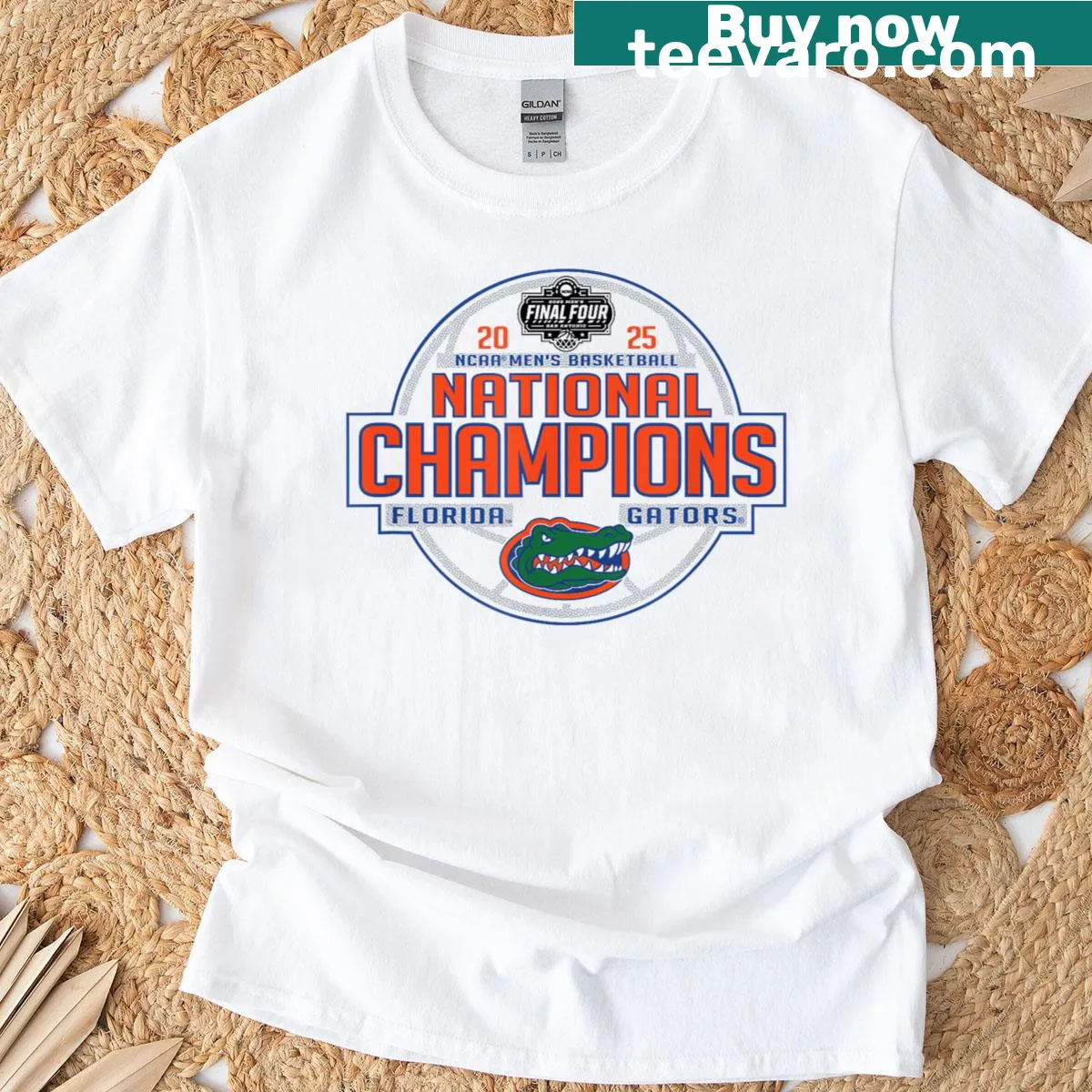 Success-themed Florida Gators National Champs 2025 t-shirt — on a men's t-shirt
