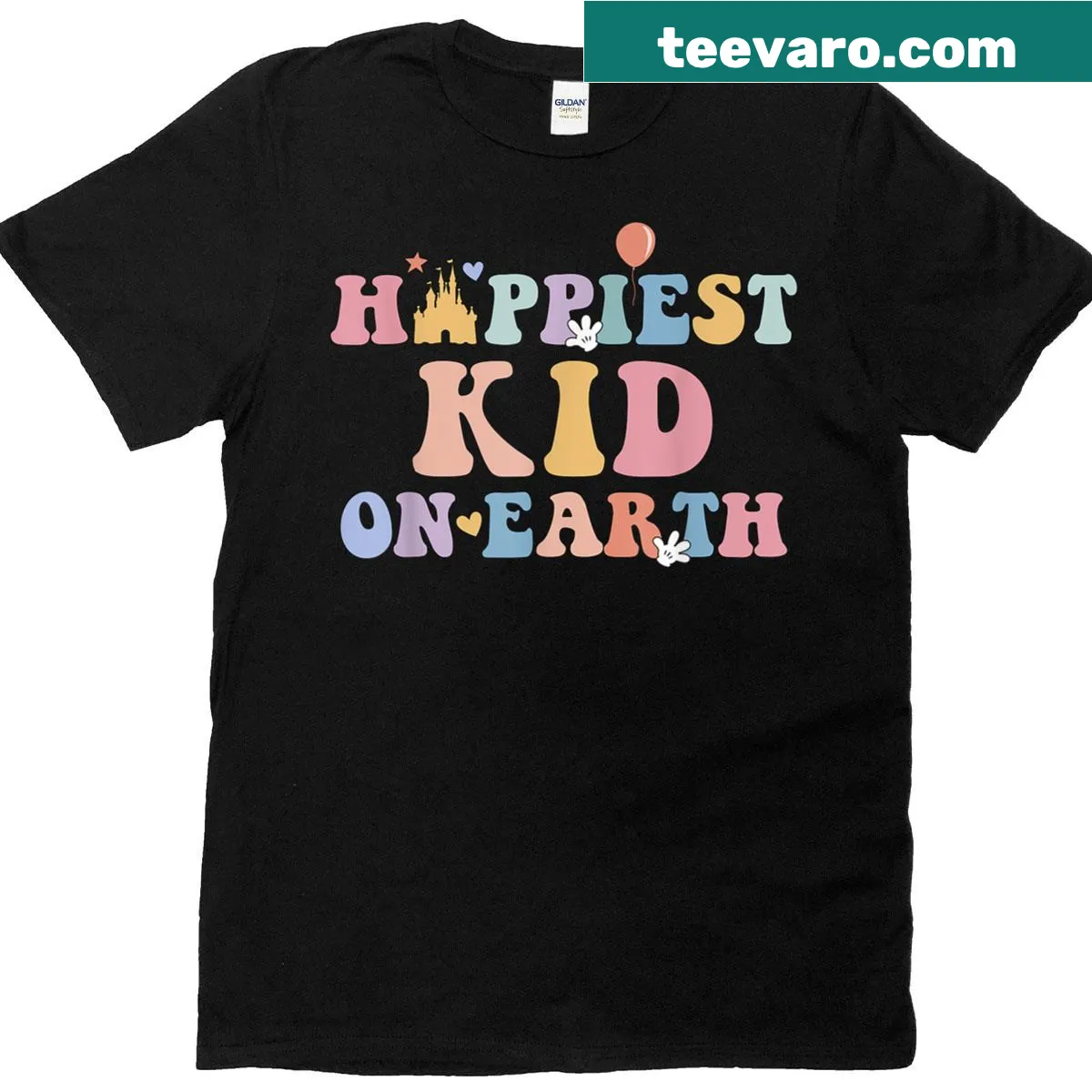 Happiest Kid On Earth T-shirt for Mothers Day — on a men's t-shirt