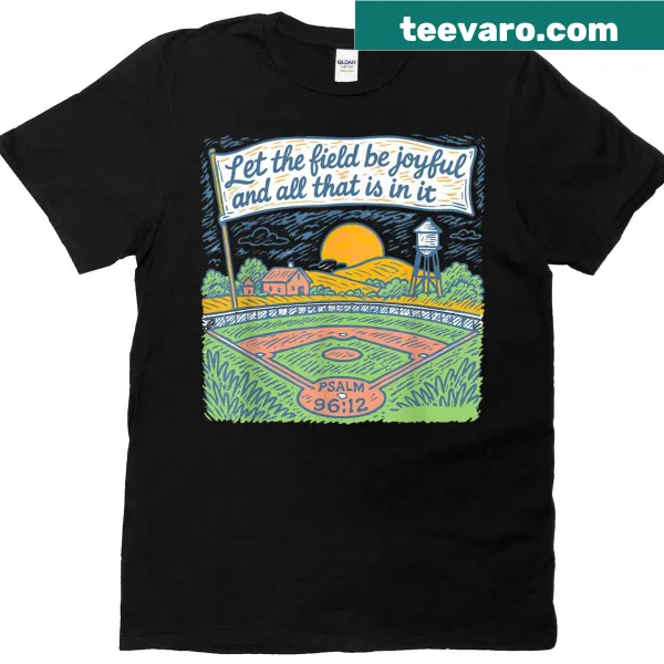 Baseball-themed T-shirt with a humorous slogan for game days.