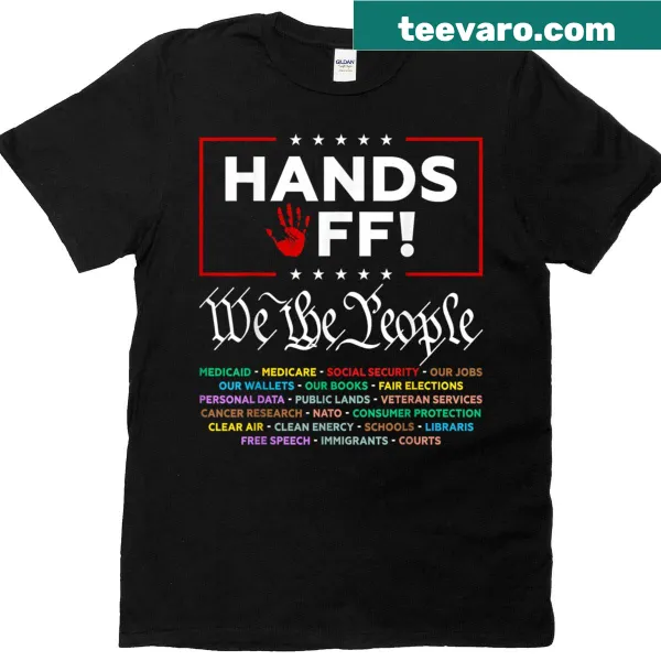 Vintage American flag t-shirt with a bold protest message