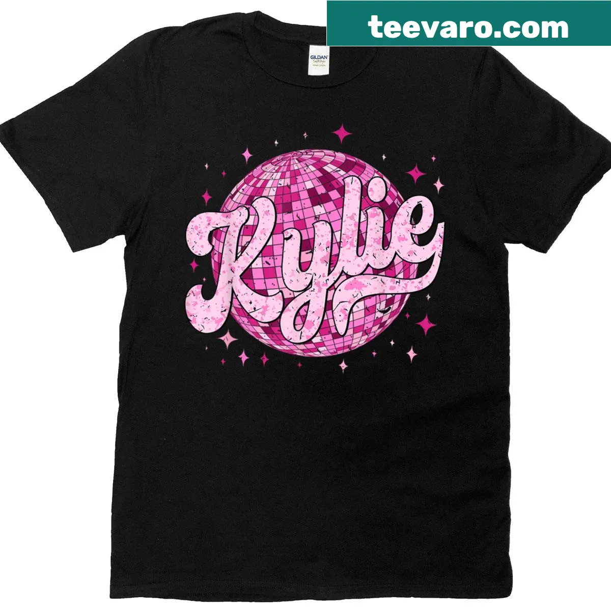 Personalized vintage T-shirt with the name Kylie — on a men's t-shirt
