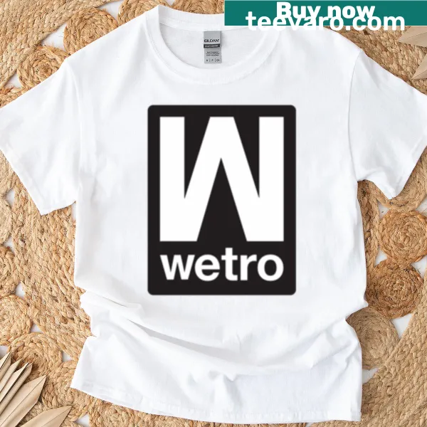 Minimalist typography design on T-shirt
