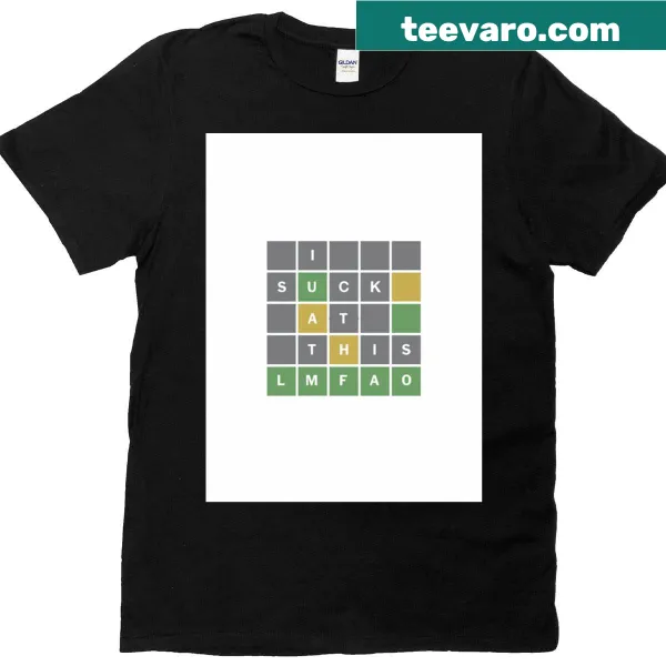 Graphic t-shirt with 'Wordle Pro Jk' text for word game fans