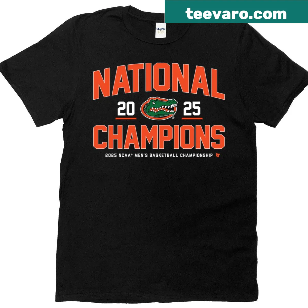 Florida Gators Basketball Champions T-shirt — on a men's t-shirt