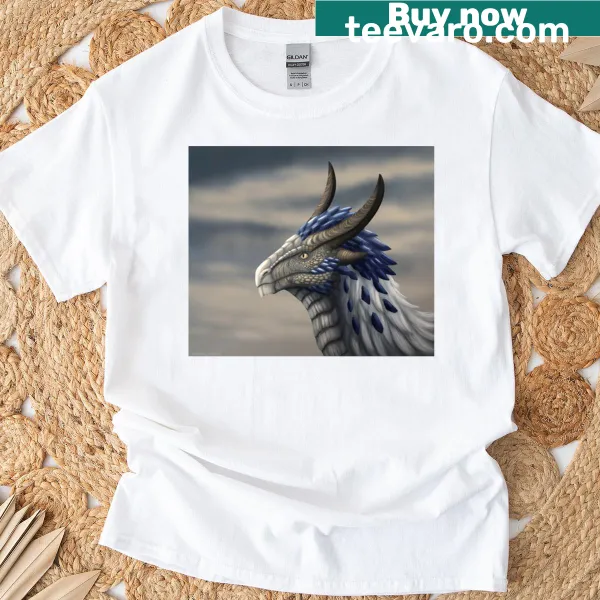 Illustration of a Gem Dragon on a T-shirt