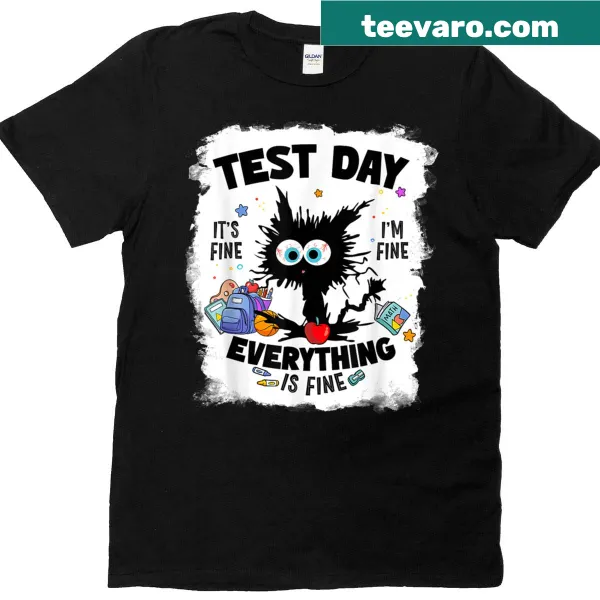 Fun Testing Day themed T-shirt for kids