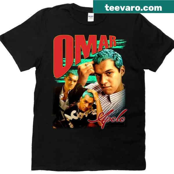 Vintage-style T-shirt featuring the classic Omar bootleg design.