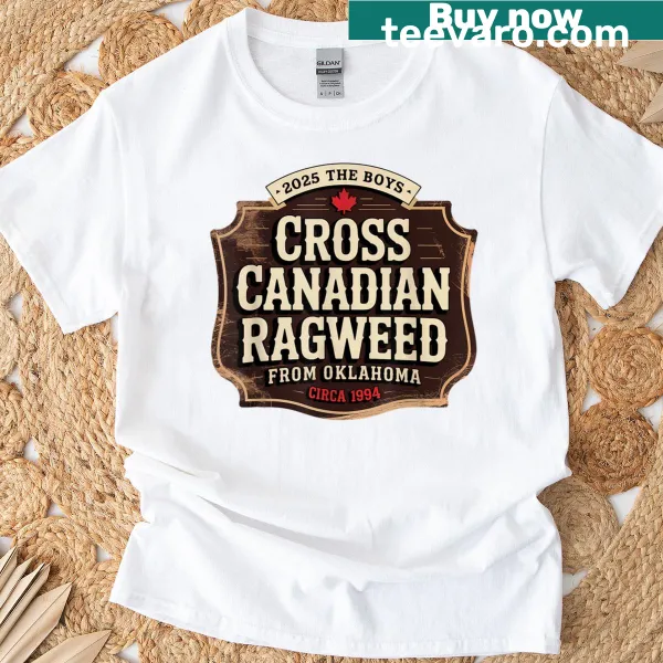 Vintage-style t-shirt for Cross Canadian Ragweed fans