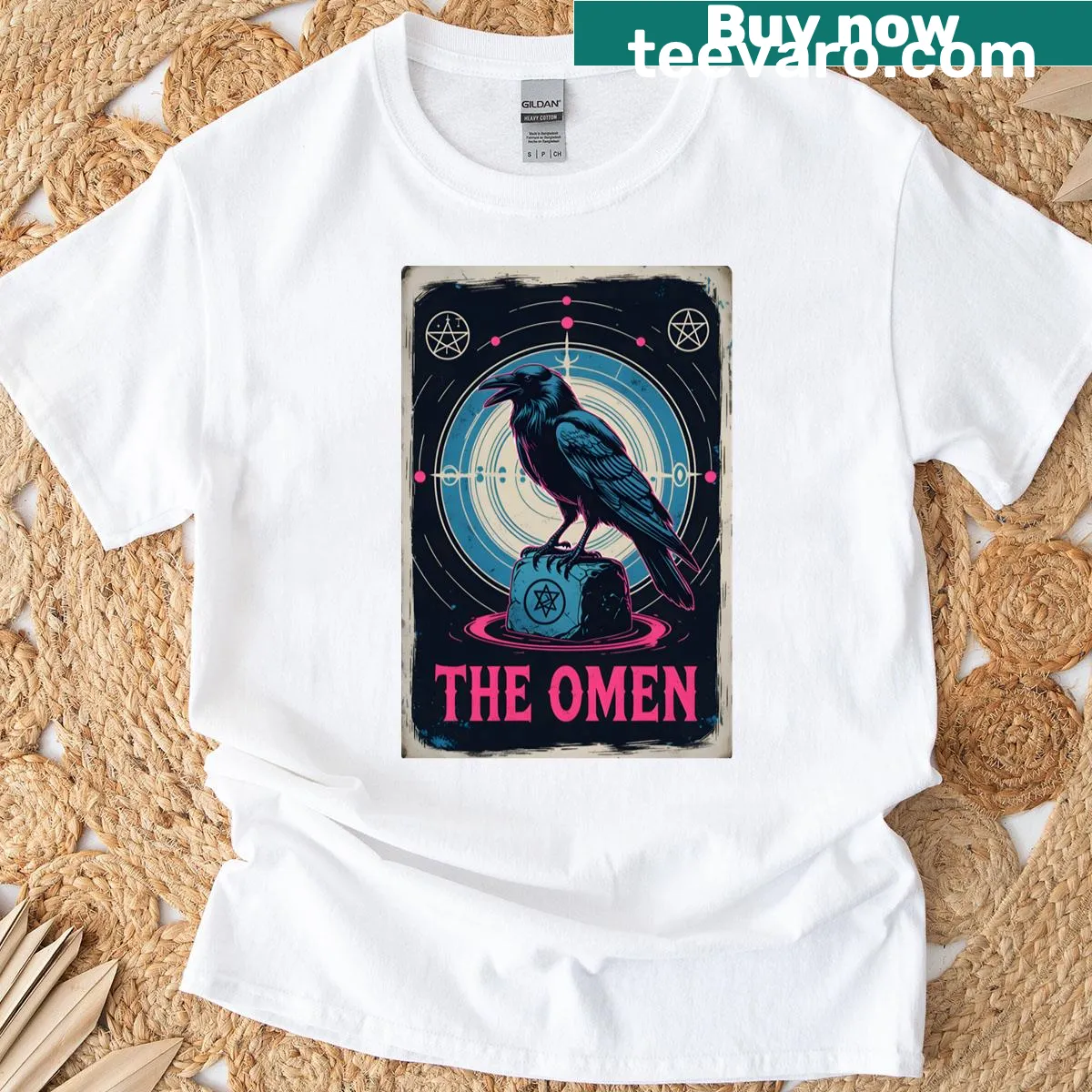 Eerie graphic T-shirt inspired by classic horror tales — on a men's t-shirt