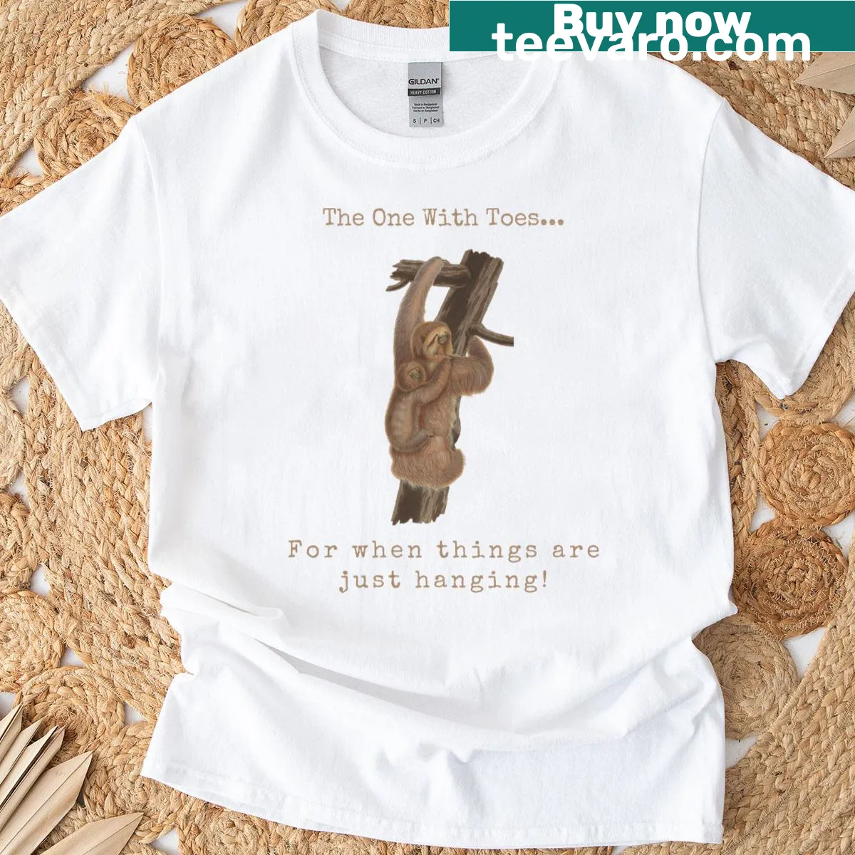 Humorous T-shirt featuring playful text about toes — on a men's t-shirt