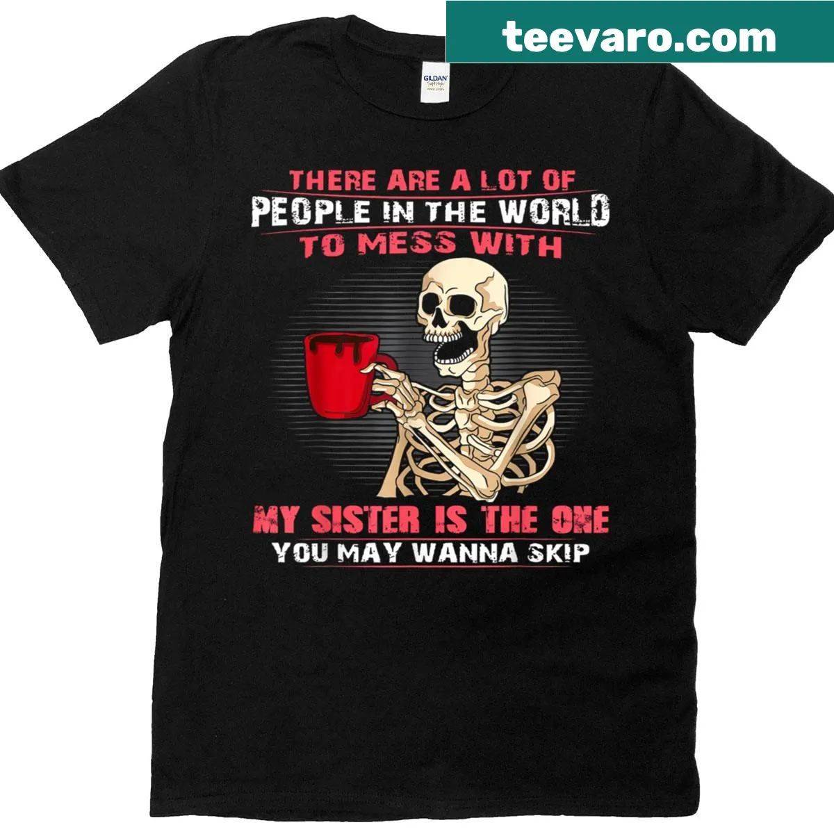 Minimalist T-shirt with the text 'With My'. — on a men's t-shirt