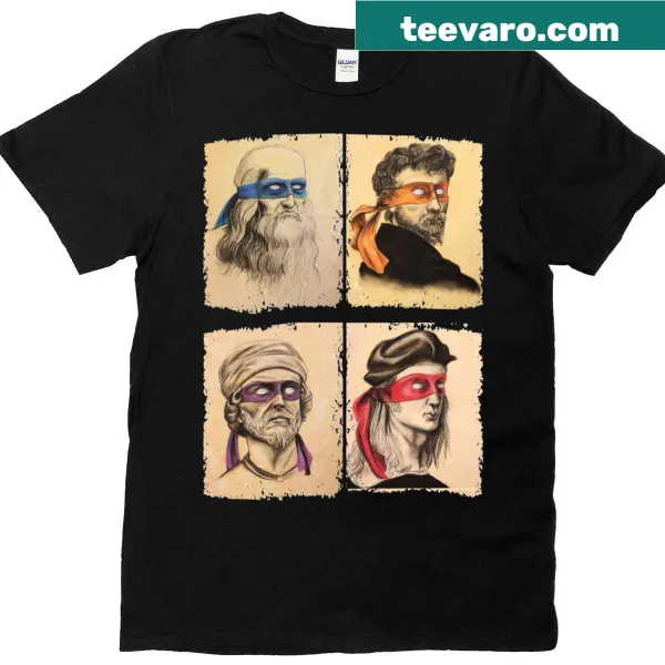 Funny Italian artists graphic T-shirt for art lovers