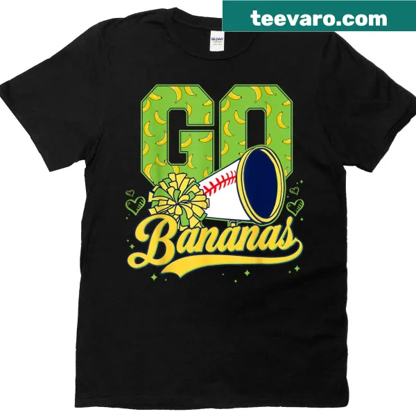 Cheerful T-shirt featuring a fun banana design