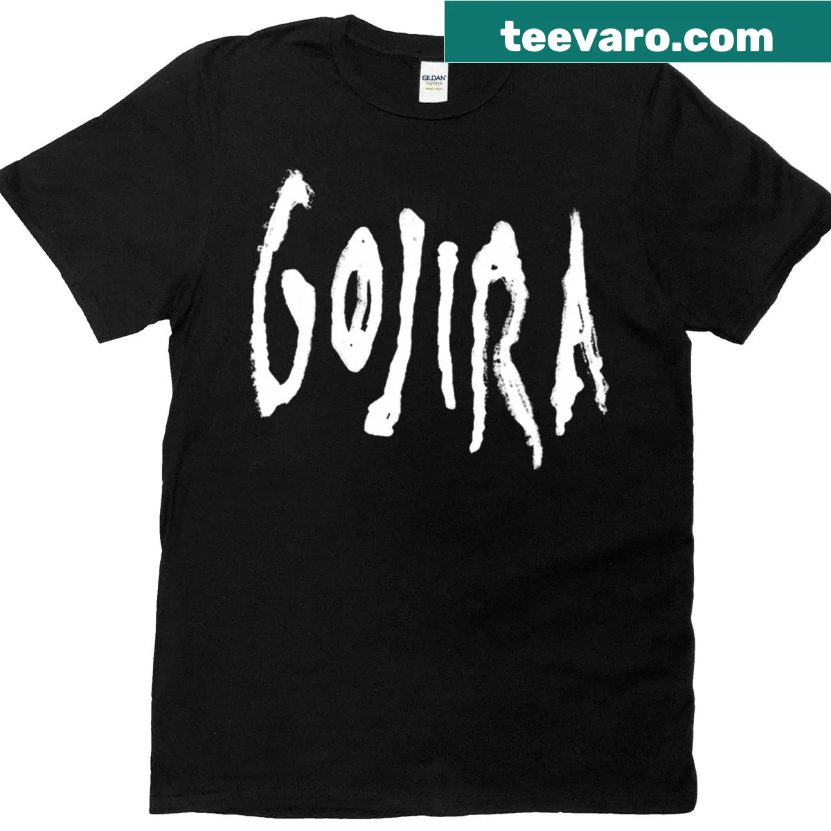 Graphic Gojra-band T-shirt with humorous design — on a men's t-shirt