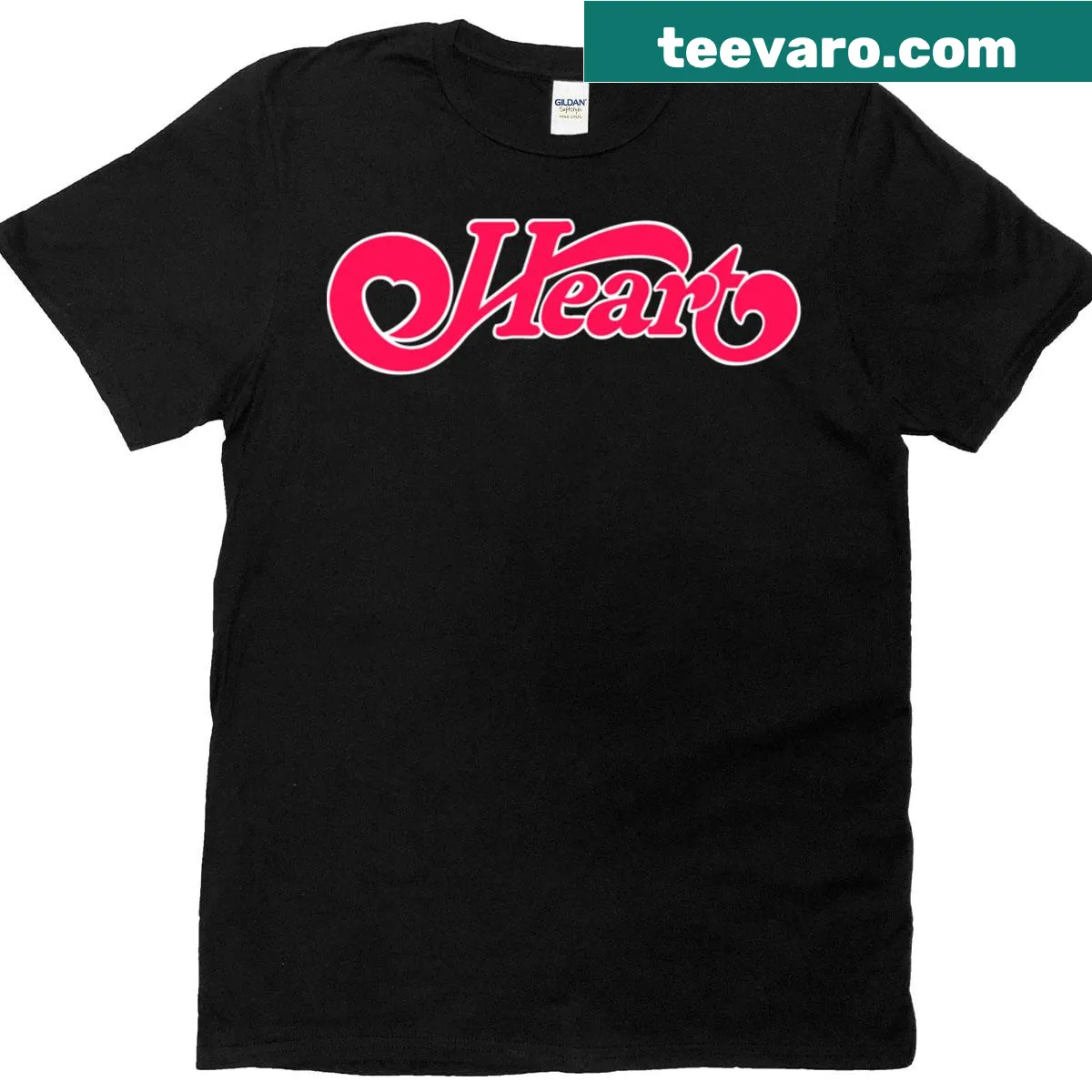 Playful typography graphic celebrating music on t-shirt — on a men's t-shirt