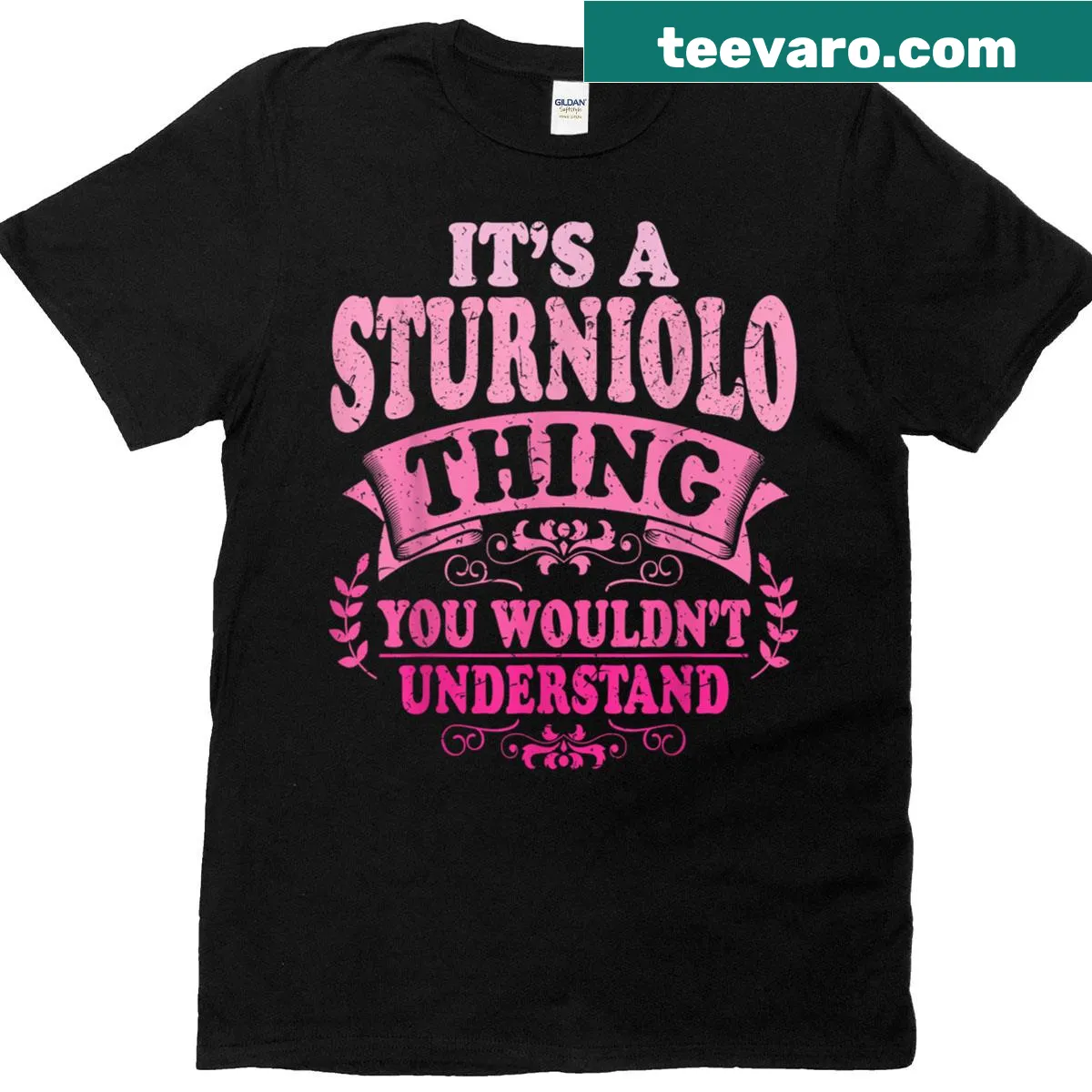 Sturniolo-themed t-shirt with humorous phrase — on a men's t-shirt
