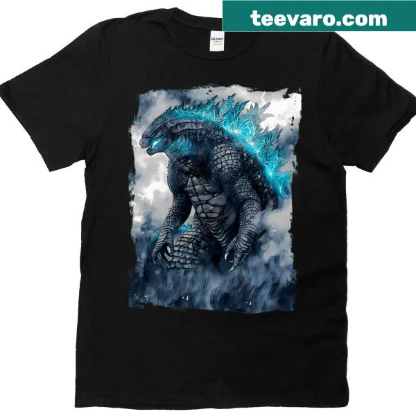 King Of The Monsters T-shirt with a dramatic monster graphic
