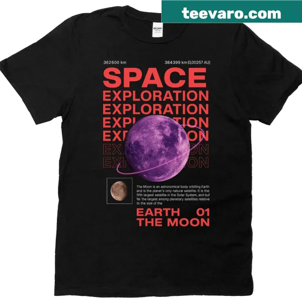 Imaginative t-shirt with a 'Lost In Space' theme