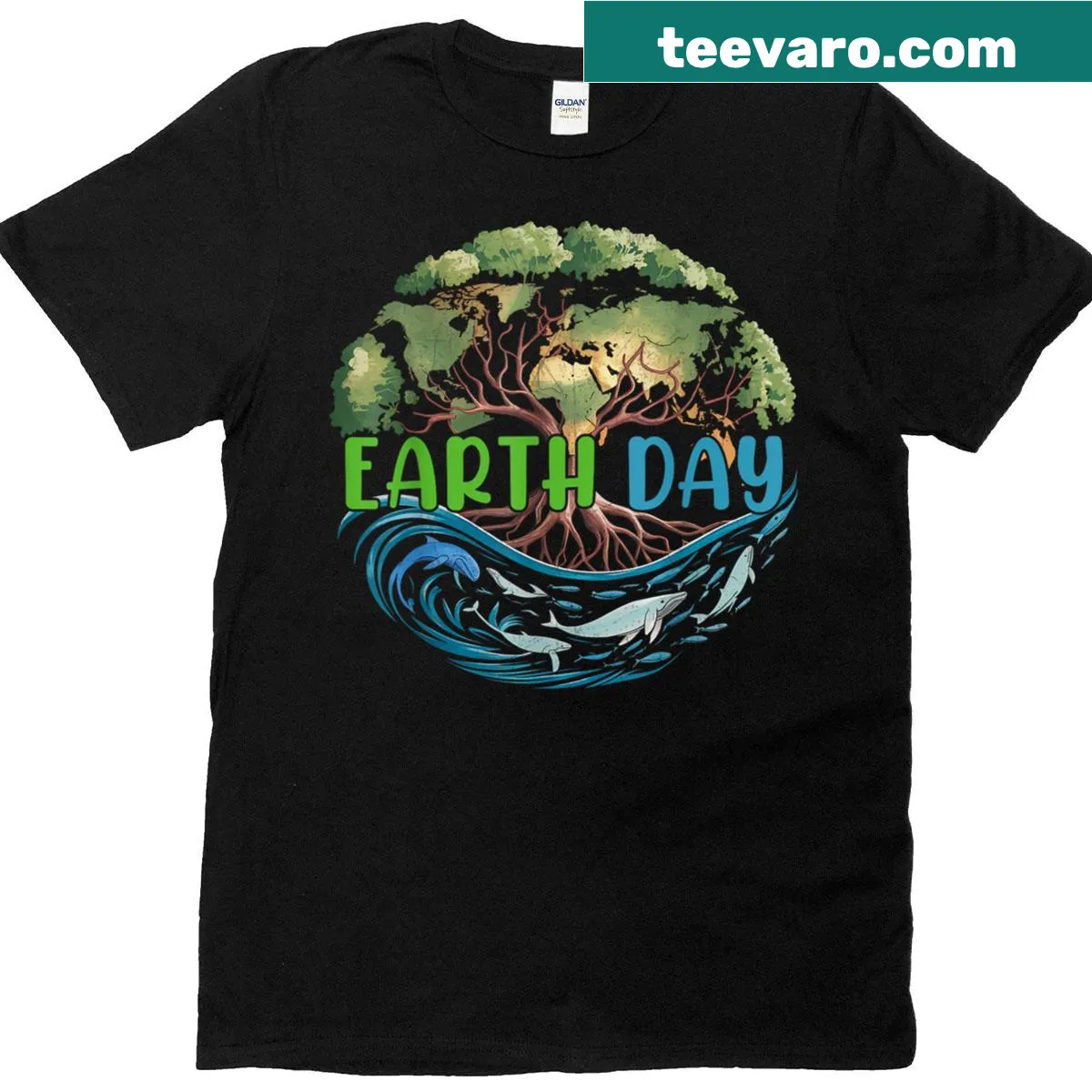 Classic T-shirt suitable for men, women, and kids — on a men's t-shirt
