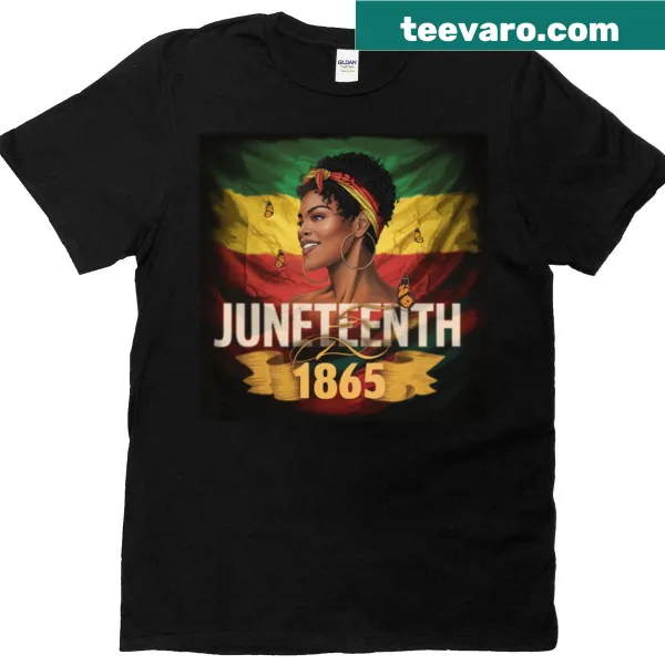 Juneteenth shirt with 'Remembering My Ancestors' text