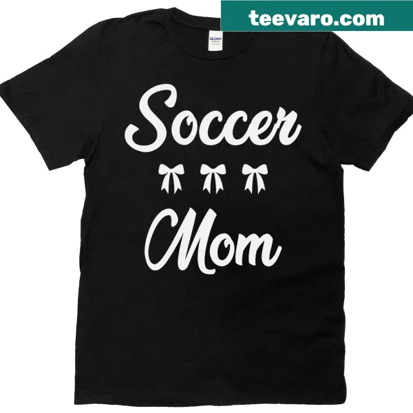 Stylish Soccer Mom T-shirt for game days featuring a sports graphic