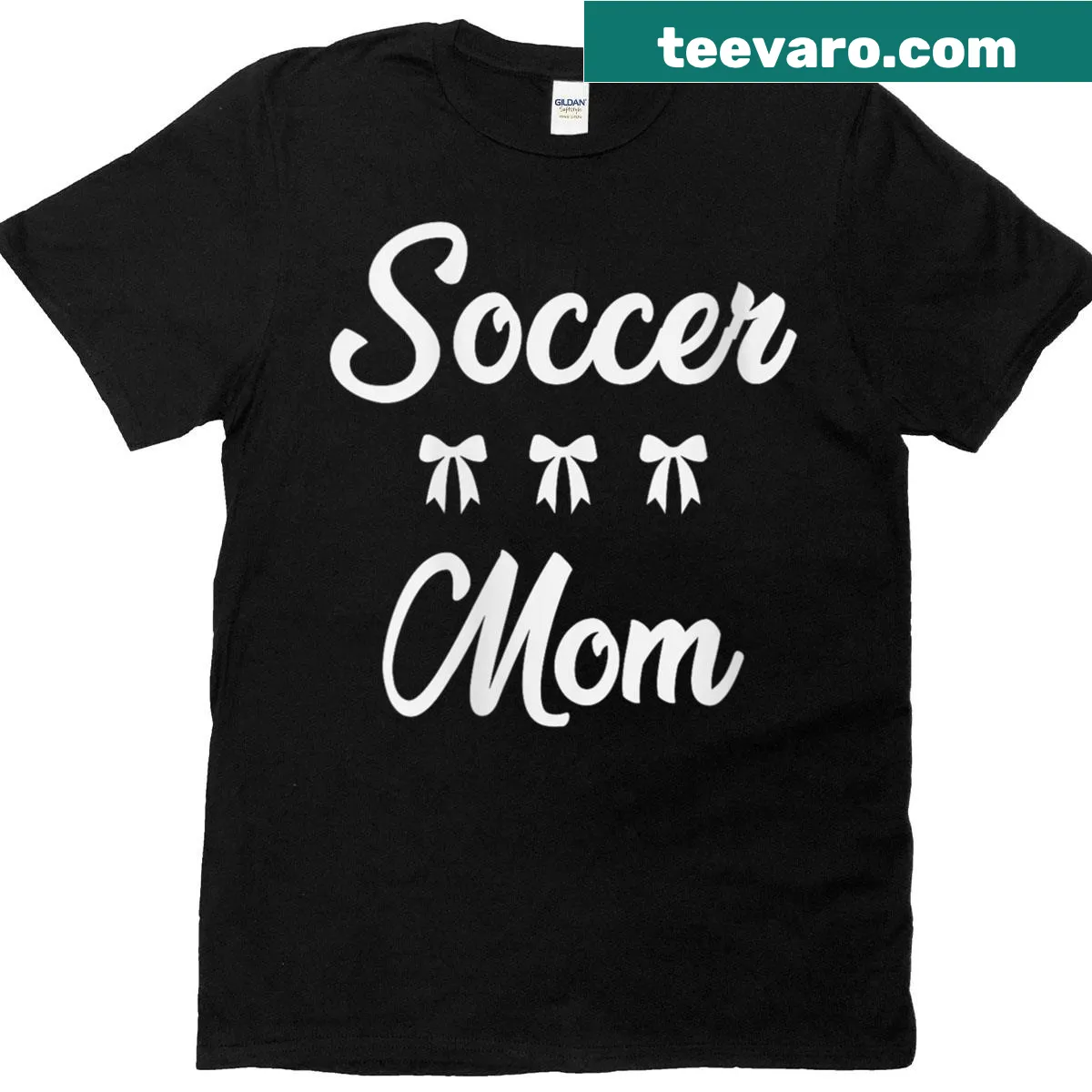 Stylish soccer mom t-shirt featuring player-related graphics — on a men's t-shirt