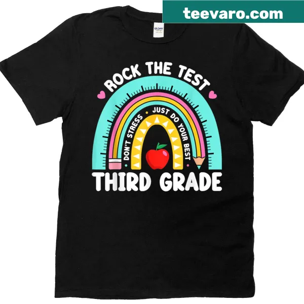 T-shirt for teachers celebrating testing day