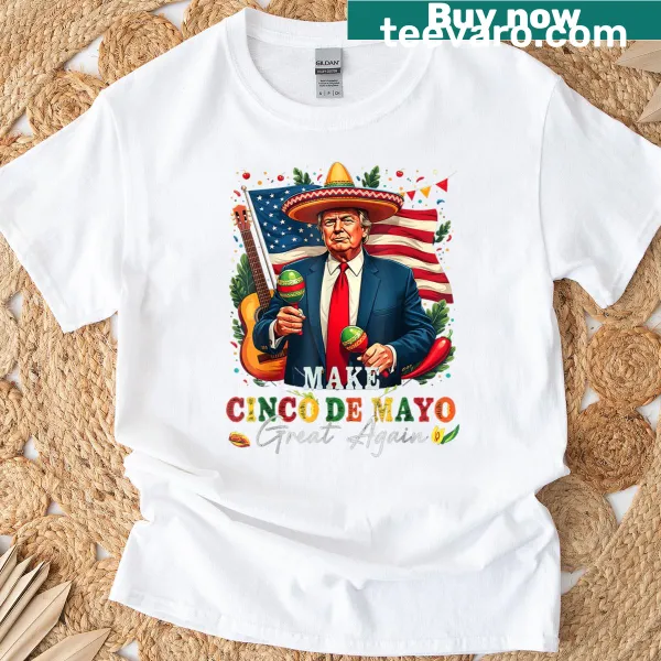 Graphic T-shirt featuring a bold design related to Donald Trump