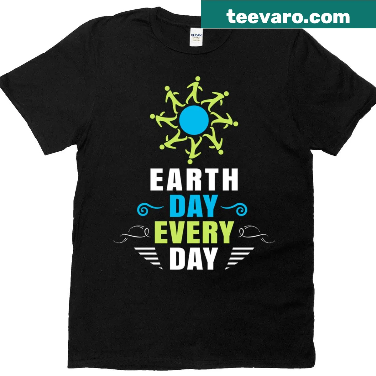 Activism T-shirt for Environmental Crisis Awareness — on a men's t-shirt