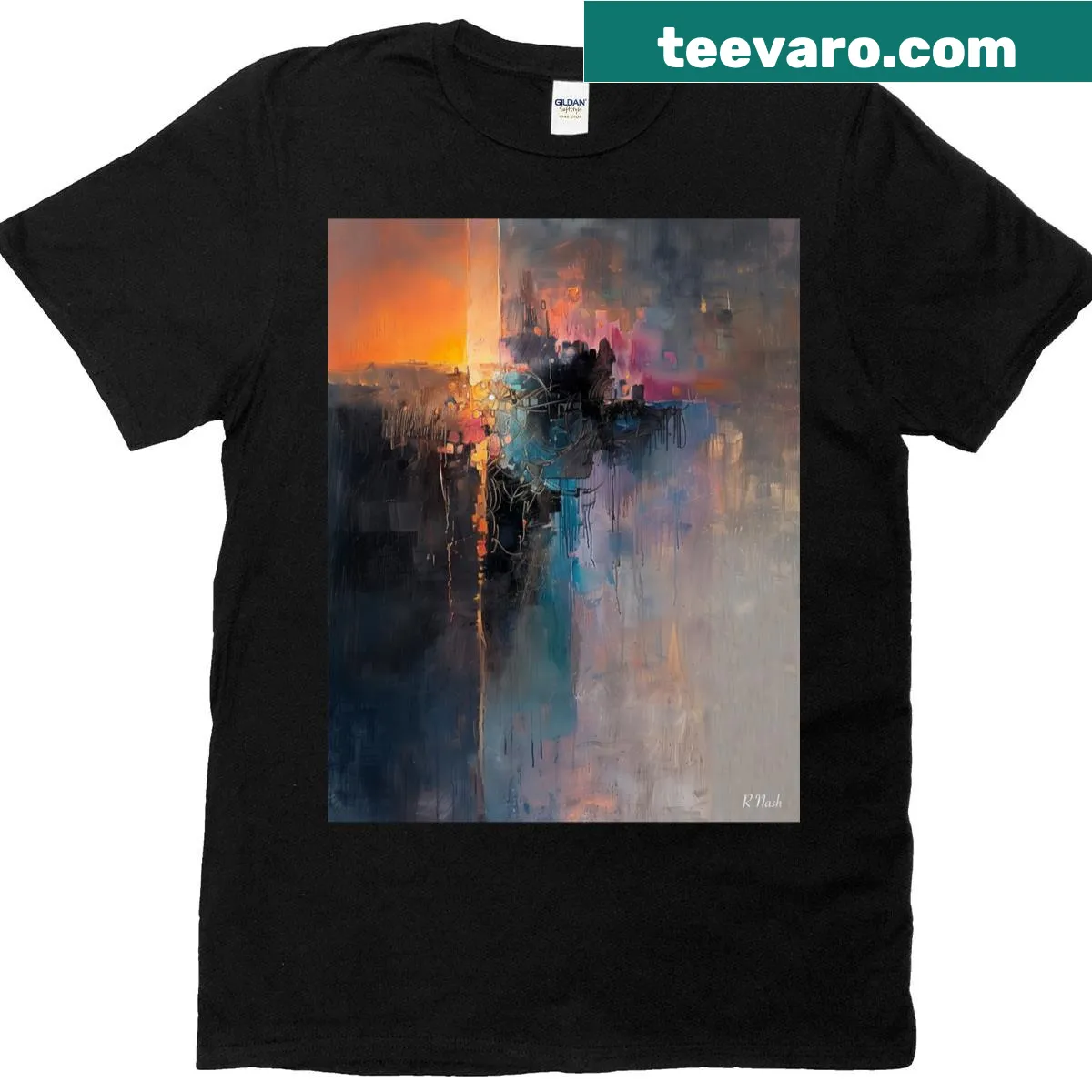Minimalist silhouette t-shirt inspired by Breaking Dawn — on a men's t-shirt