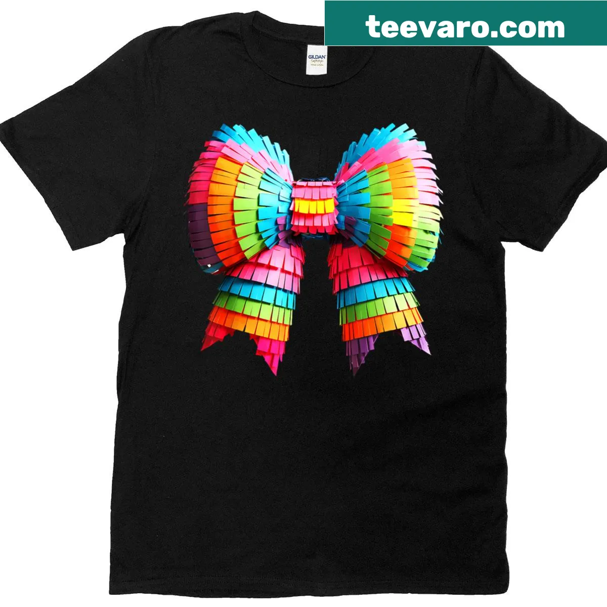 Funny Cinco de Mayo T-shirt with a cute bow design and playful text — on a men's t-shirt