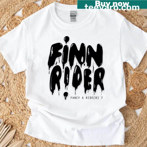 T-shirt with a playful graphic celebrating riding adventures.