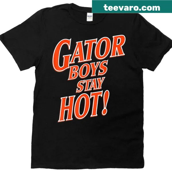 Humorous T-shirt for kids and adults featuring gator theme