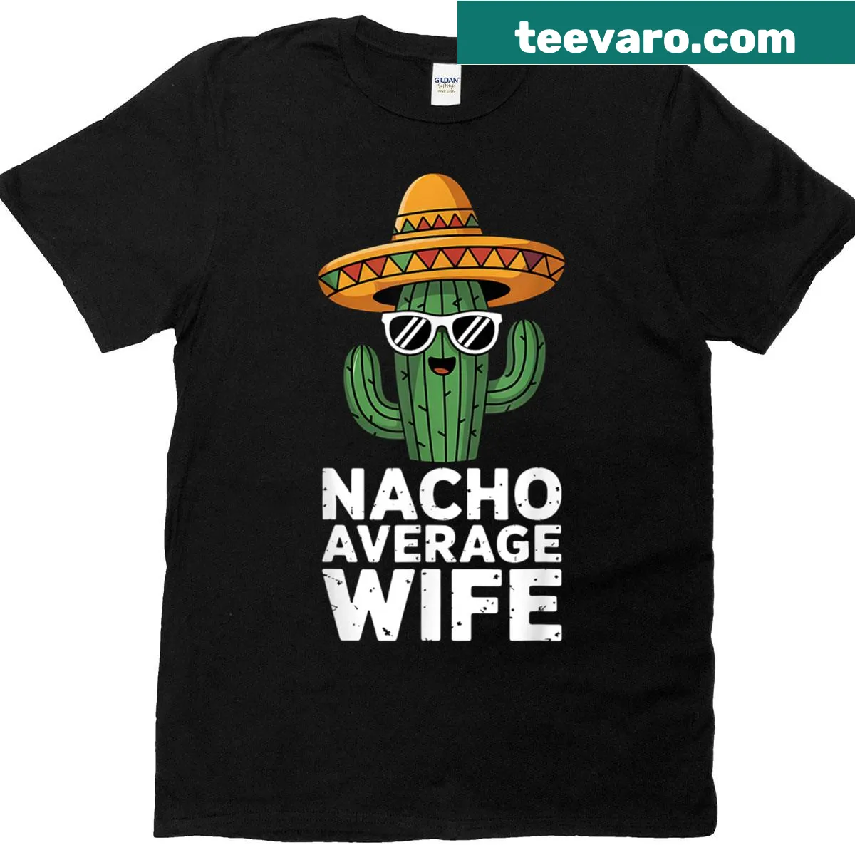 Humorous typography t-shirt for women — on a men's t-shirt