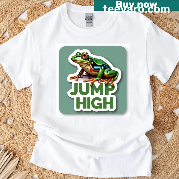 Motivational frog graphic encouraging goal-reaching