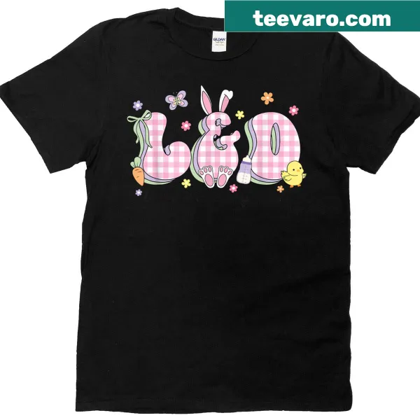 Easter-themed nursing T-shirt featuring a playful design for nurses.
