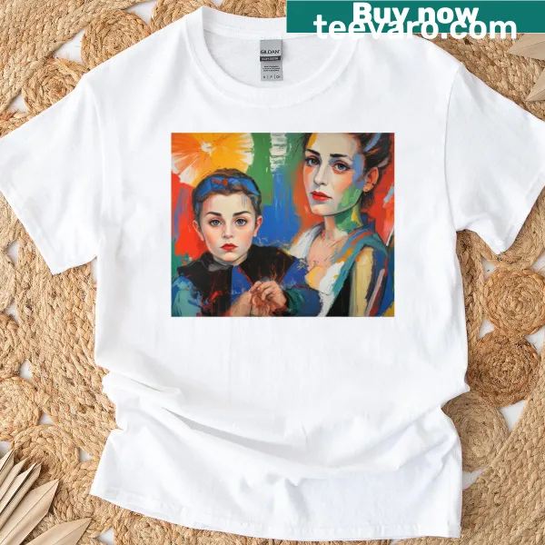 T-shirt celebrating the bond between mother and daughter