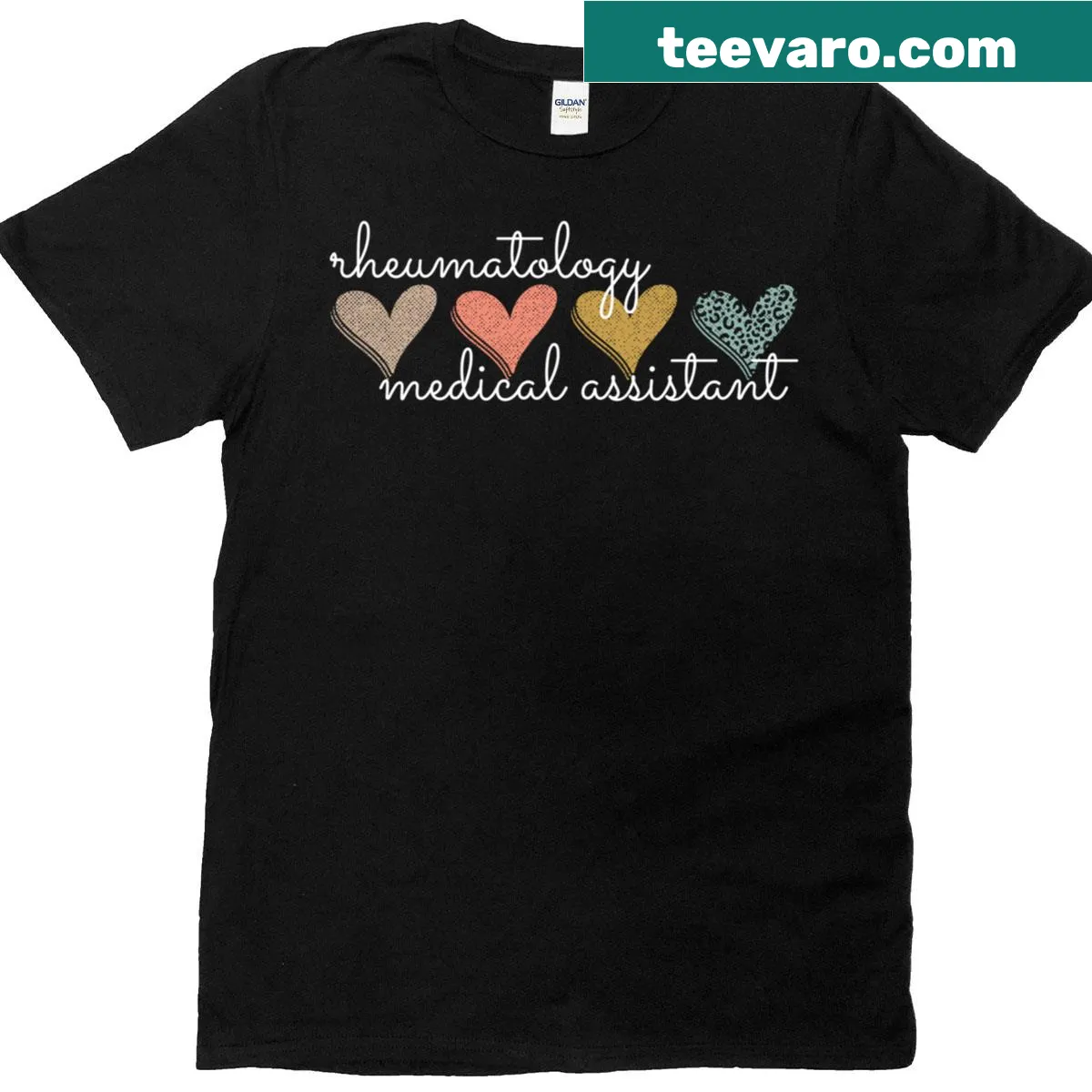 Funny nursing t-shirt for rheumatology medical assistants with humorous text. — on a men's t-shirt