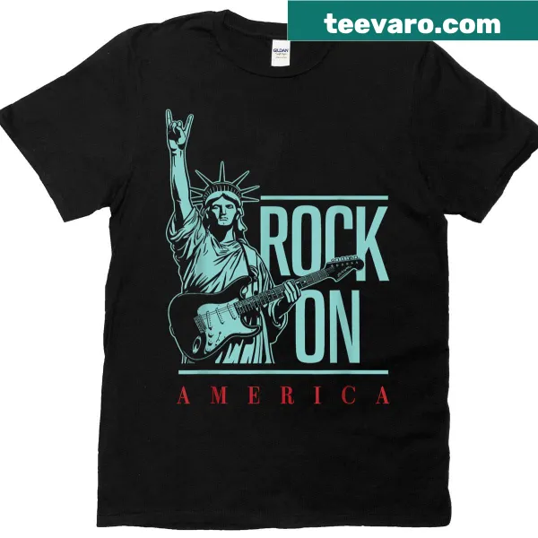 Vintage T-shirt featuring the Statue of Liberty for 4th of July