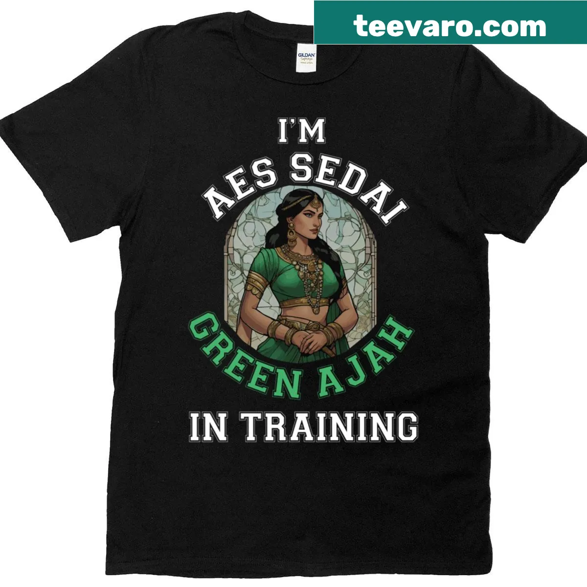 Inspirational T-shirt inspired by The Wheel of Time series — on a men's t-shirt