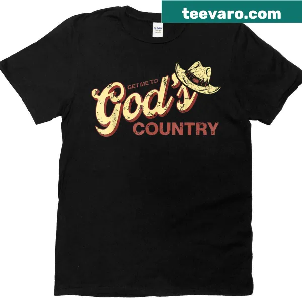 Funny phrase graphic on a vintage country-themed T-shirt