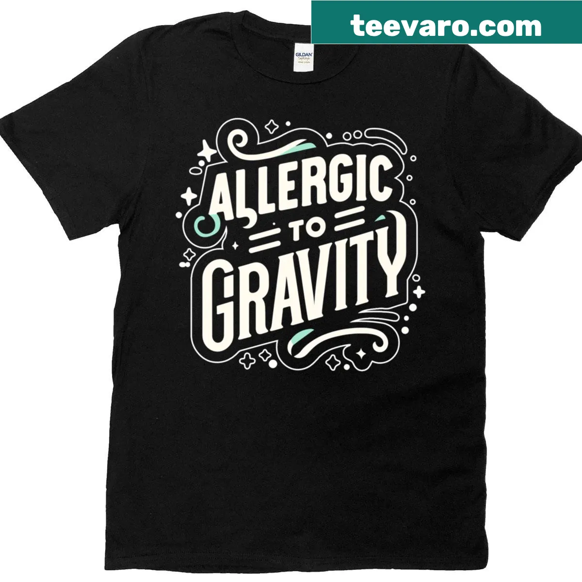 Whimsical illustration T-shirt about dysautonomia with a humorous twist — on a men's t-shirt